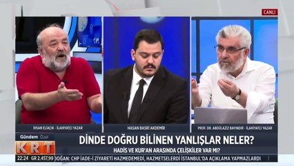 İhsan Eliaçık'tan KRT TV'de tepki çeken 'kurban' sözleri!