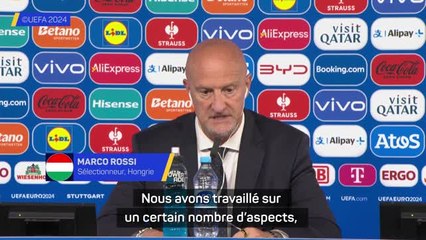 Hongrie - Rossi : "Ce n'est pas un drame"