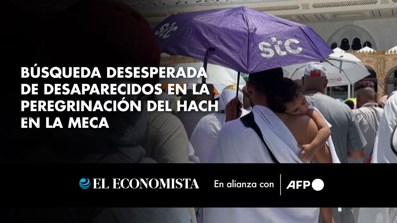 Búsqueda desesperada de desaparecidos en la peregrinación del hach en La Meca