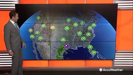 Storms continue causing travel problems across the US