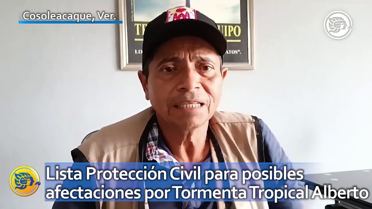 Lista Protección Civil para posibles afectaciones por Tormenta Tropical Alberto
