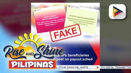 DSWD, tinawag na ''fake news'' ang viral Facebook post hinggil sa umano’y schedule 4Ps payout