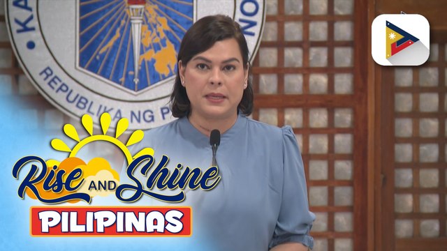 VP Sara Duterte, naghain ng resignation letter bilang DepEd Secretary at NTF-ELCAC Vice Chair