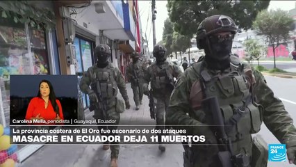 Informe desde Guayaquil: ocho pescadores fueron asesinados a manos de grupo armado