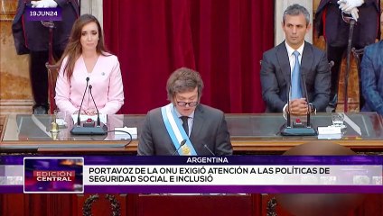 Argentina | Amenazan con "socavar la protección de los derechos humanos"  ENCLAVE MEDIÁTICA 19-06-2024