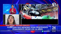 Romy Chang: “Proyecto para encarcelar a menores desde los 16 años carece de evaluación”