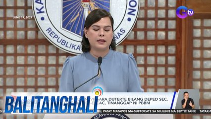 PCO - Resignation ni VP Sara Duterte bilang DepEd Sec. at Vice Chair ng NTF-ELCAC, tinanggap ni PBBM | Balitanghali