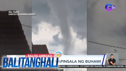 34 na bahay, napinsala ng buhawi | Balitanghali