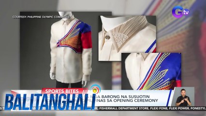 Tatak-Pinoy, bida sa mga barong na susuotin ng mga atleta ng Pilipinas sa opening ceremony ng Paris Olympics | Balitanghali