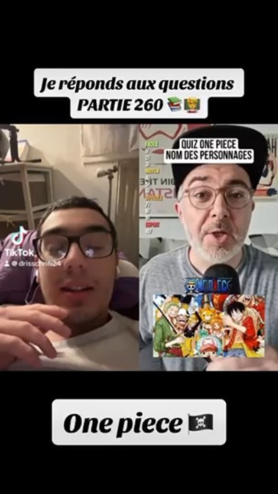 Je réponds aux questions PARTiE 260 (One Piece) ‍‍☠️
