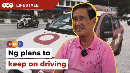 34 years on,  e-hailing driver Ng plans to keep going