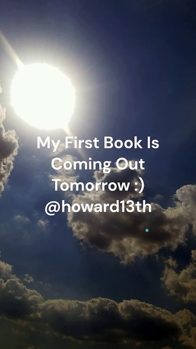 "My First Book Is Coming Out Tomorrow" 06/14/2024
