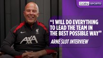 Arne Slot's first interview as Liverpool manager