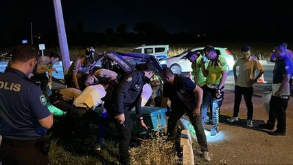 Kütahya'da 2 otomobil çarpıştı: 1 ölü