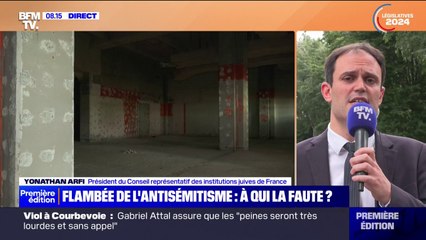 Yonathan Arfi: "La haine d'Israël produit une stigmatisation des juifs en France"