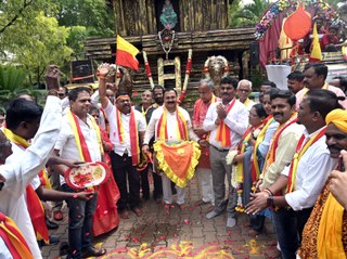 कर्नाटक उत्सव-50वीं ज्योति रथ यात्रा धूमधाम से शुरू