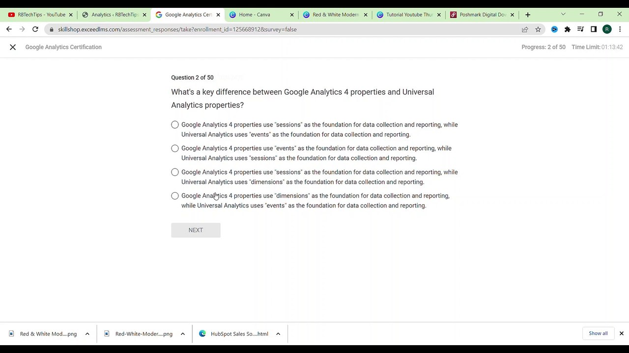 Google Analytics 4 (GA4) Certification Exam Answers 2024