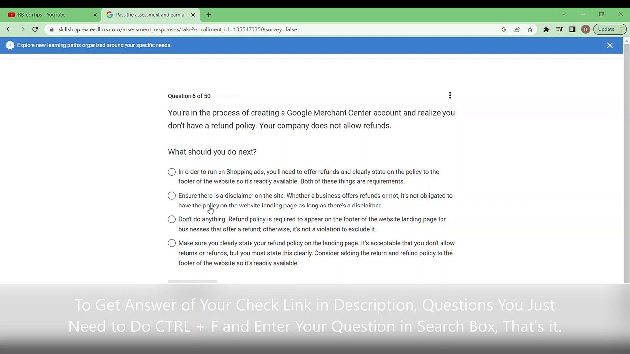 Google Ads Shopping Certification Exam Question and Answers 2024