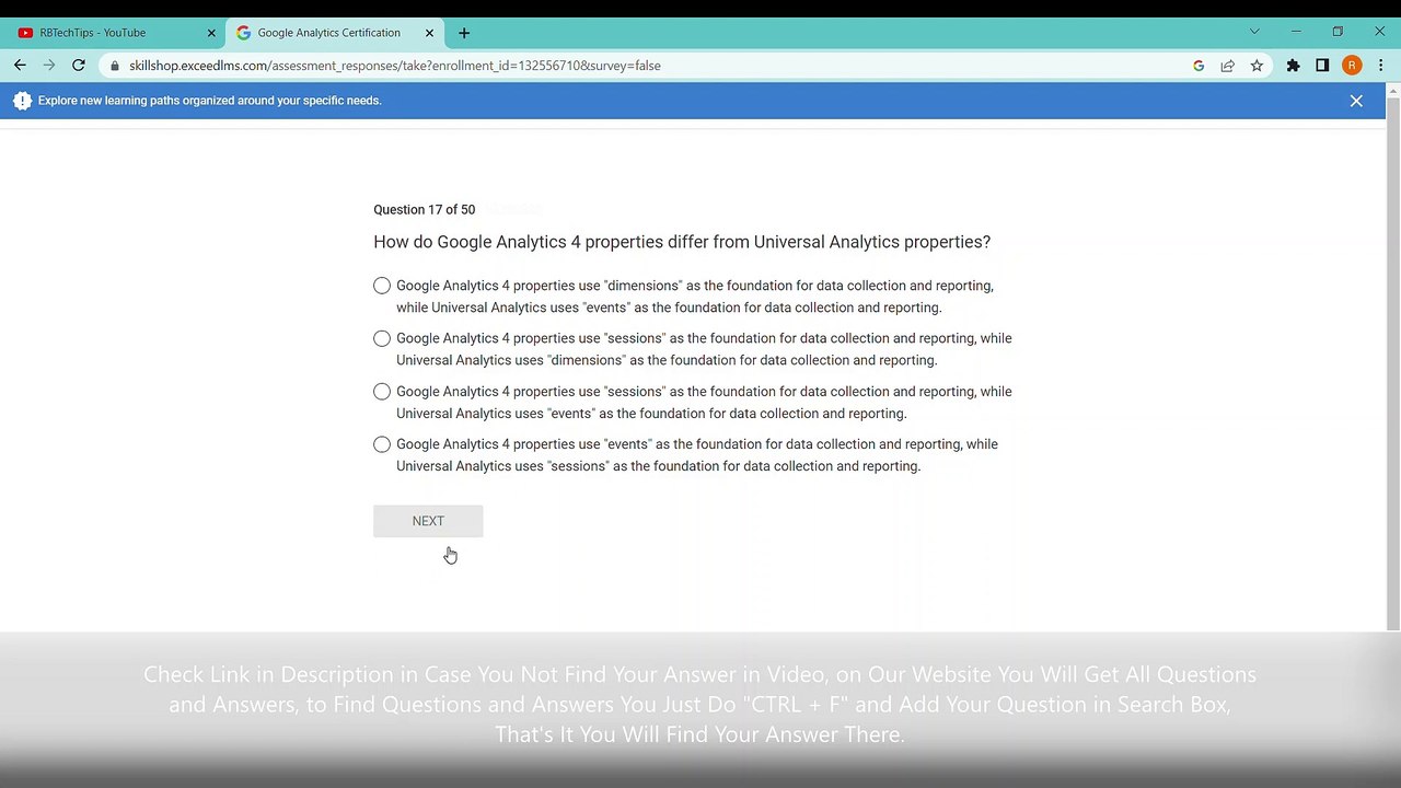 google analytics 4 certification answers november 2024