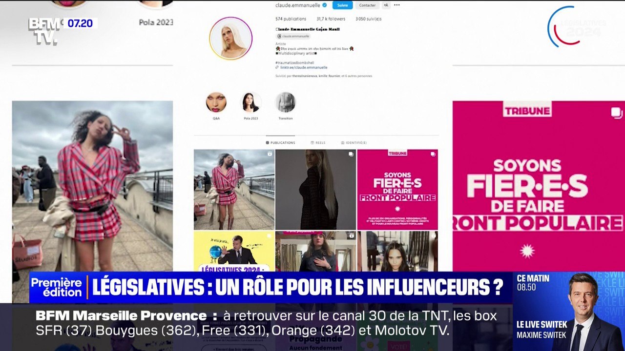 Léna Situations, Squeezie, Mister V... Quel est le rôle des influenceurs dans ces élections législatives ?