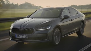 The new Škoda Superb L&K Driving Video