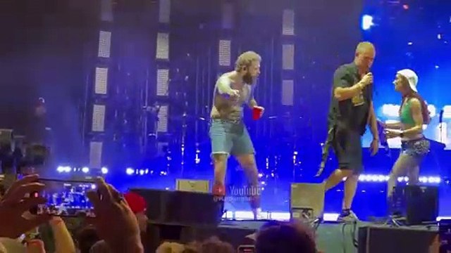 Post Malone Performs ‘Stay’ with Fans Live During Lovin’ Life Music Festival 2024