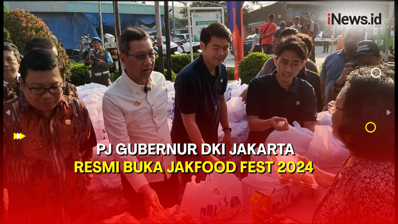 Buka JakFood Fest 2024 di Pasar Induk Cipinang, Pemprov DKI Komitmen Stabilkan Harga Pangan