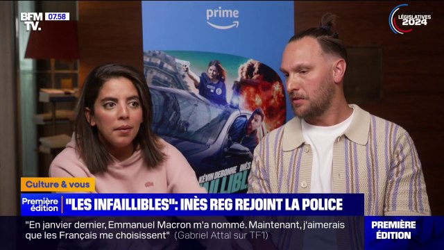 Les infaillibles : Inès Reg joue une policière avec son ex-mari dans une nouvelle comédie sur Prime Video