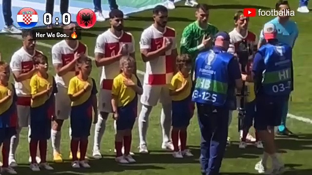Croatia vs Albania (2-2) Euro 2024 _ Highlights & Goals 2024 _ Albania