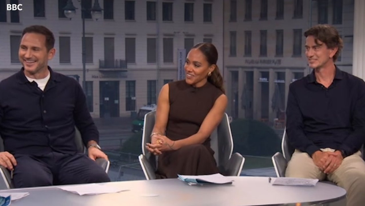 Gary Lineker stuns Frank Lampard with balding jibe during BBC’s Euro 2024 coverage