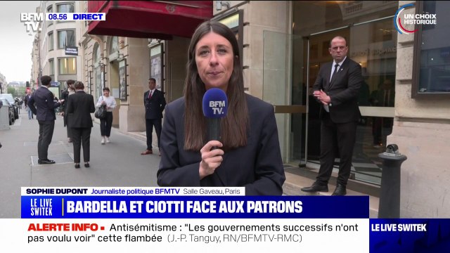 Législatives: Jordan Bardella et Éric Ciotti auditionnés en même temps par les patrons d'entreprises sur leur programme économique