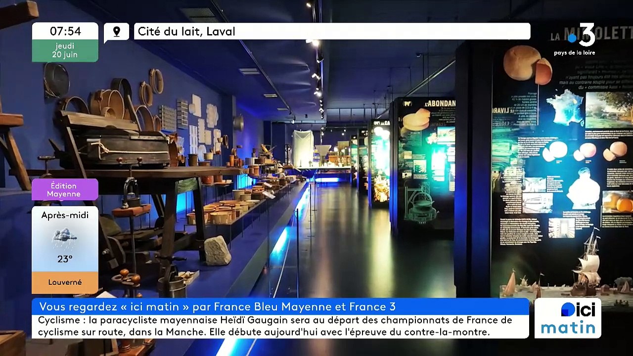 20/06/2024 - Le 6/9 de France Bleu Mayenne en vidéo