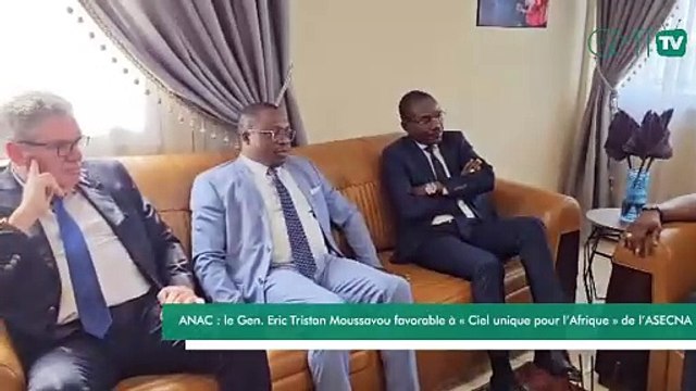 [#Reportage] ANAC : le Gen. Eric Tristan Moussavou favorable à « Ciel unique pour l’Afrique » de l’ASECNA