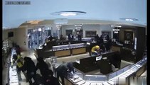 Gang Of Thieves Smash Into Jewelery Store