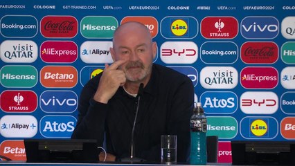Steve Clarke on Scotland's 1-1 with Swiss keeping qualification alive