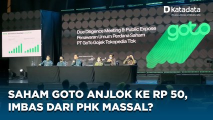 Saham GOTO Sentuh Rp 50 per Lembar, Benarkah Imbas dari PHK Massal?