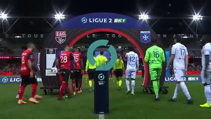 J7 EN AVANT GUINGAMP - AJ AUXERRE (2 - 0) 2020-2021