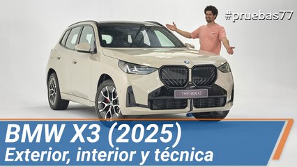 BMW X3 2025 - Primeras impresiones / Precios, novedades y detalles | km77.com