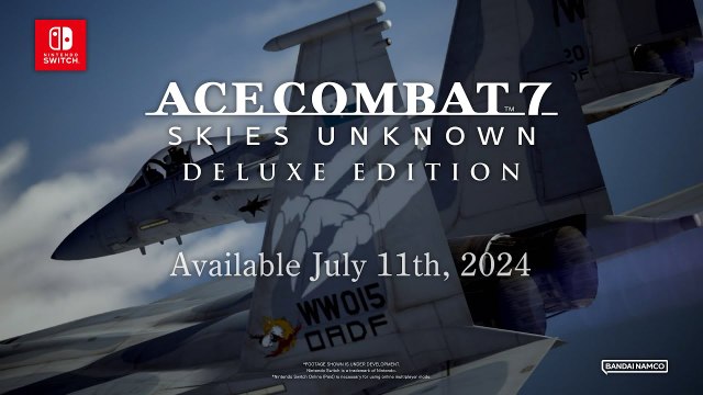 Ace Combat 7 Skies Unknown Deluxe Edition — Trailer de gameplay
