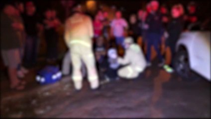 Jovem de 22 anos fica ferido em acidente no Universitário