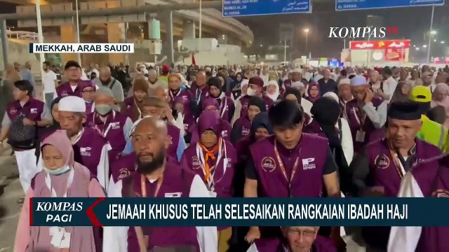 Jemaah Haji Khusus Telah Selesaikan Rangkaian Ibadah Haji