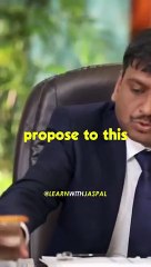 Proposing to a glass of water|Love|How to propose someone