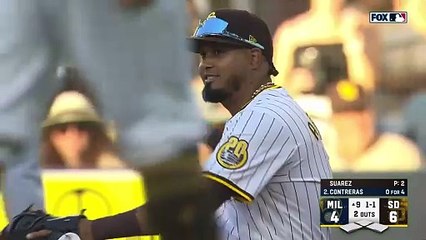 MLB: Robert Suárez salva su juego 19 para los Padres de San Diego