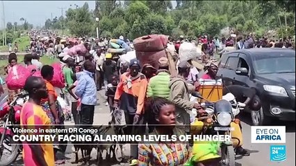 DR Congo: Country facing crisis levels of hunger amid 'massive displacement'