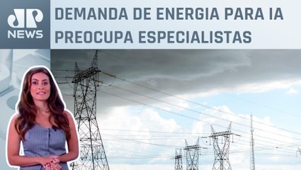 Aumento no uso de inteligência artificial pode dobrar consumo de energia; Patrícia Costa comenta