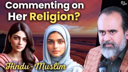 Why comment on her religion, when you don't know yours? || Acharya Prashant, at LIT-Nagpur (2022)