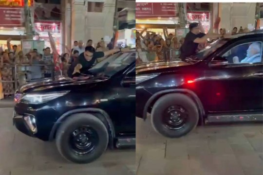 Video: प्रधानमंत्री नरेंद्र मोदी के वाराणसी दौरे के दौरान सुरक्षा में बड़ी चूक