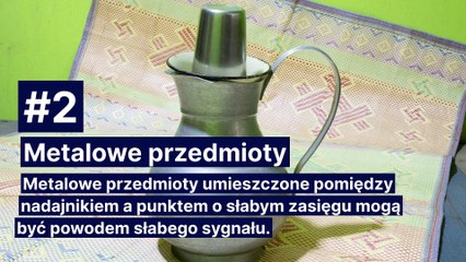 Rzeczy blokujące Wi-Fi w domu