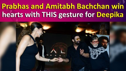 Amitabh Bachchan & Prabhas Rush to Support Deepika at Kalki 2898 AD Event 🎬