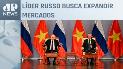 Putin chega ao Vietnã para anunciar acordos
